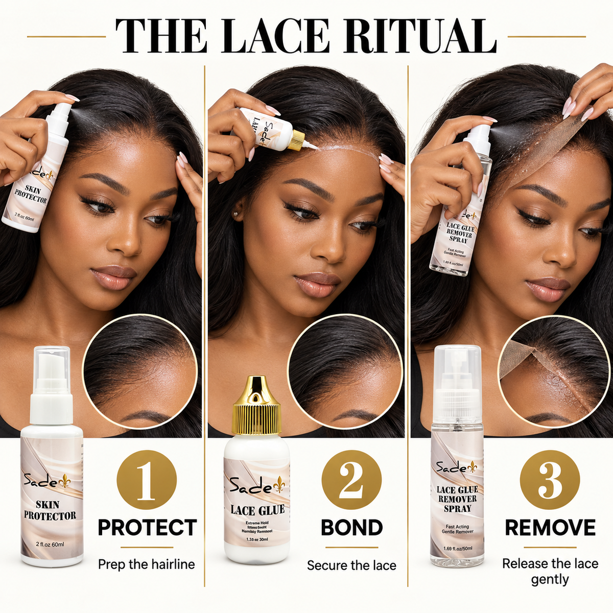 The Lace Ritual protect bond and remove routine